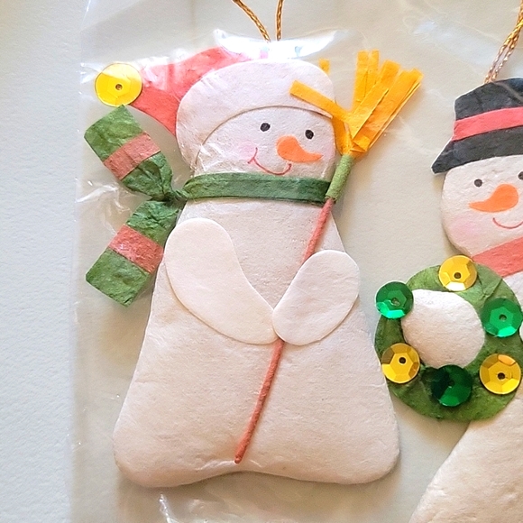 Snowman Couple Ornament Set - Picture 2 of 4